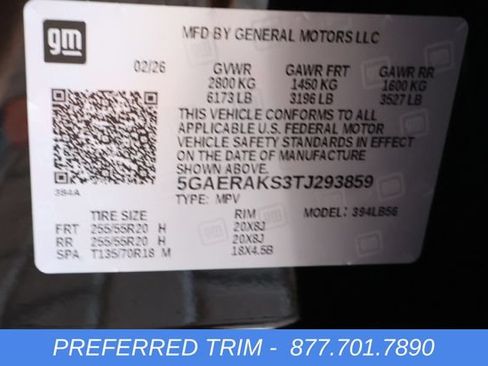 New 2026 Buick Enclave Preferred w/ Power Package FWD image 30