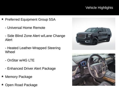 Used 2017 GMC Yukon XL Denali w/ Open Road Package image 16