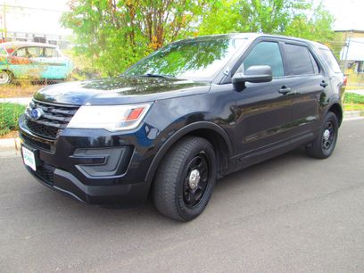 Used 2017 Ford Explorer 4WD Police Interceptor w/ 2-tone Vinyl Package #1