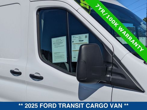 Certified 2025 Ford Transit 250 148 WB HIGH ROOF CARGO w/ Load Area Protection Package image 10