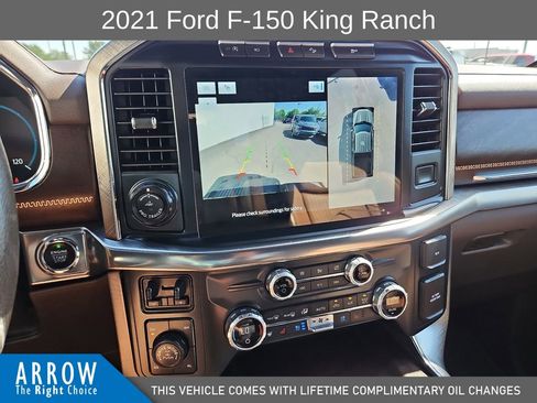 Used 2021 Ford F150 King Ranch w/ Equipment Group 601A High AWD/4WD image 24