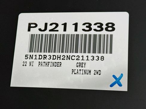 Used 2022 Nissan Pathfinder Platinum w/ Cargo Package FWD image 61