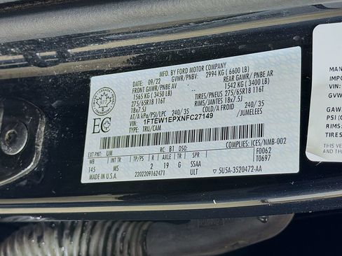 Used 2022 Ford F150 XLT w/ XTR Package AWD/4WD image 36