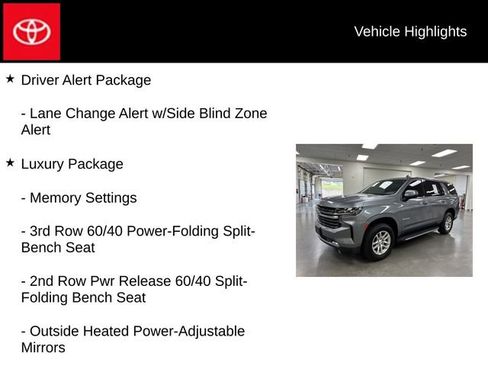Used 2022 Chevrolet Tahoe LT w/ Luxury Package AWD/4WD image 20