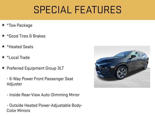 Used 2024 Chevrolet Blazer LT w/ LPO, Floor Liner Package AWD/4WD image 6