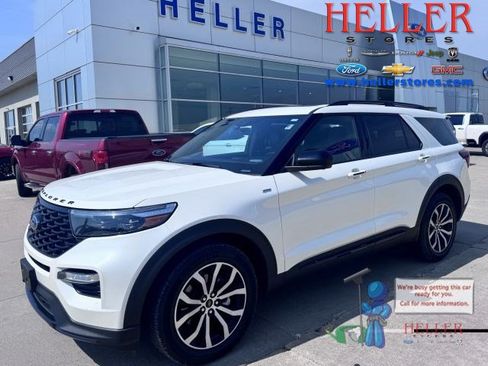 Used 2022 Ford Explorer ST-Line w/ Class IV Trailer Tow Package AWD/4WD image 1