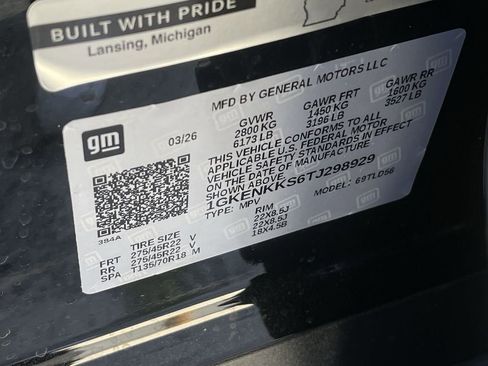 New 2026 GMC Acadia Elevation w/ Black Edition FWD image 34