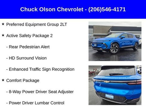 Certified 2025 Chevrolet Equinox EV LT w/ Convenience Package image 4