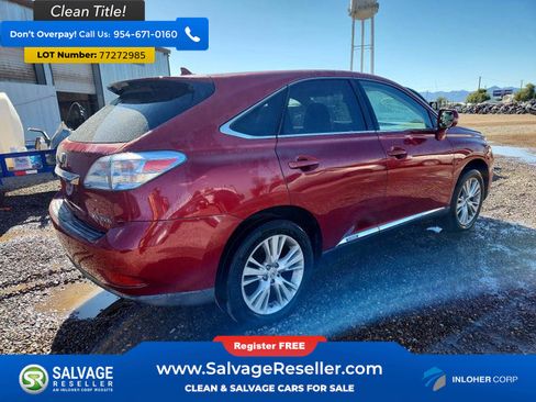 Used 2011 Lexus RX 450h 2WD w/ Premium Pkg image 4