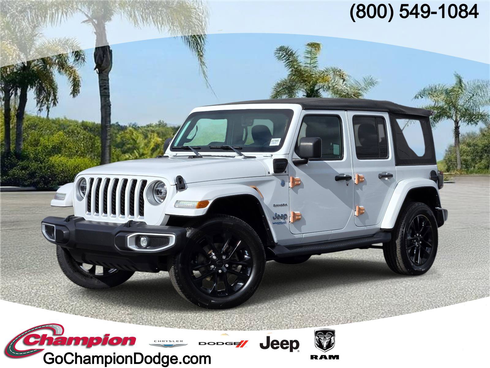 Used 2021 Jeep Wrangler Unlimited Sahara AWD/4WD image 1
