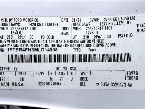 Used 2021 Ford Ranger XLT AWD/4WD image 28