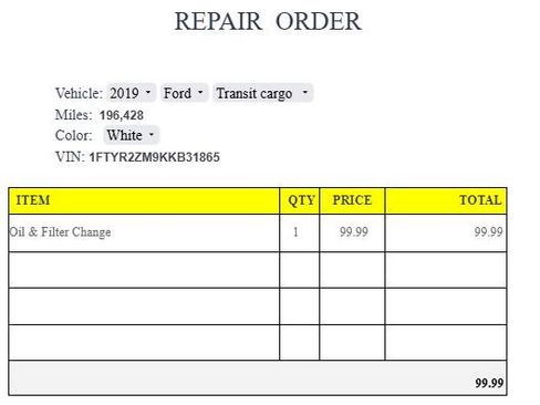 Used 2019 Ford Transit 250 148 Low Roof w/ Interior Upgrade Package RWD image 16