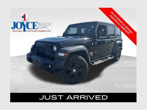 Used 2018 Jeep Wrangler Unlimited Sport S AWD/4WD image 1