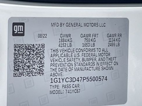 Used 2023 Chevrolet Corvette Stingray Premium Conv w/ Z51 Performance Package image 30