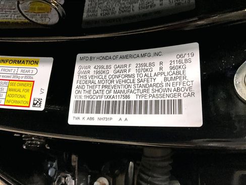 Used 2019 Honda Accord LX image 35