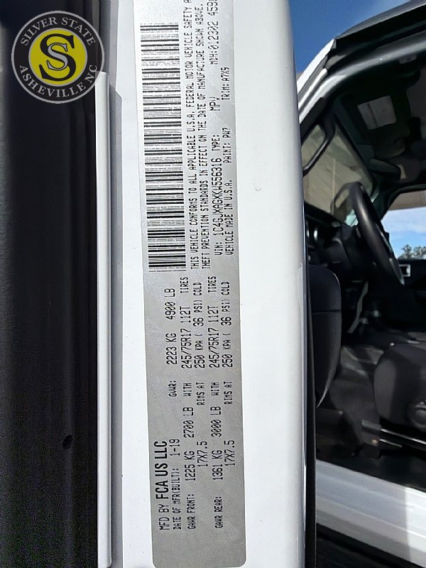 Used 2019 Jeep Wrangler Sport AWD/4WD image 29