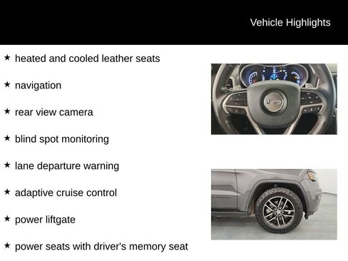 Used 2018 Jeep Grand Cherokee Trailhawk AWD/4WD image 10