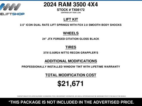 Used 2024 RAM 3500 Laramie w/ Night Edition image 2