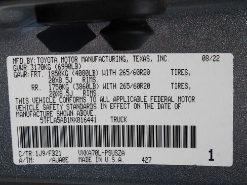 Used 2022 Toyota Tundra SR5 image 25