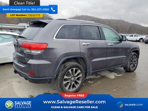 Used 2018 Jeep Grand Cherokee Limited w/ Trailer Tow Group IV image 4
