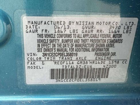 Used 2014 Nissan Versa Note SV FWD image 24