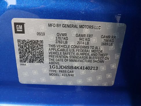Used 2019 Chevrolet Sonic LT w/ Convenience Package FWD image 38