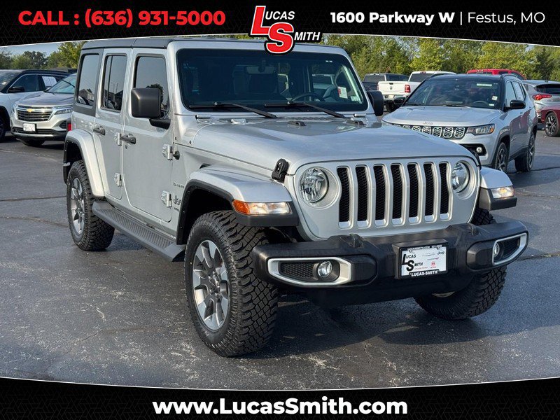 Used 2022 Jeep Wrangler Unlimited Sahara w/ Cold Weather Group AWD/4WD image 1