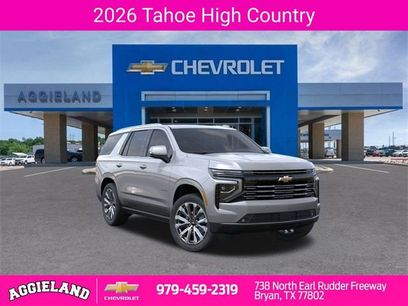New 2026 Chevrolet Tahoe High Country