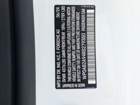 Certified 2024 Porsche 911 Carrera 4 GTS image 29