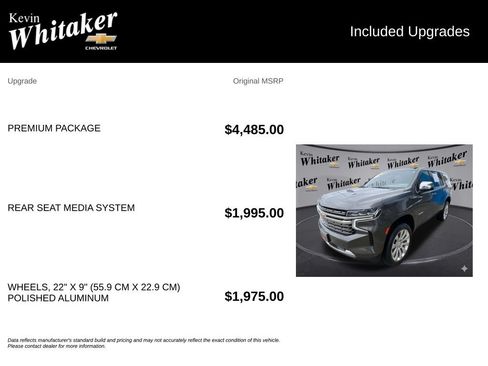 Certified 2021 Chevrolet Tahoe Premier w/ Premium Package AWD/4WD image 37