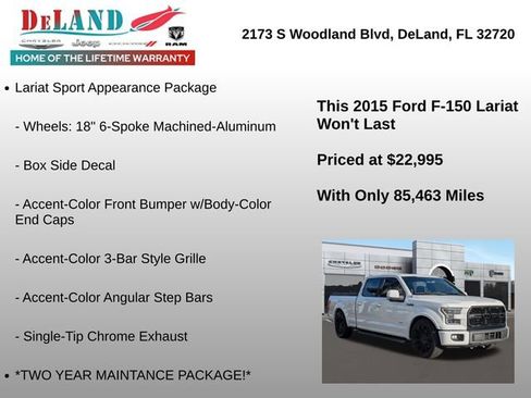 Used 2015 Ford F150 Lariat image 12