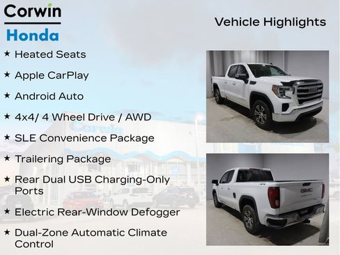 Used 2019 GMC Sierra 1500 SLE AWD/4WD image 11
