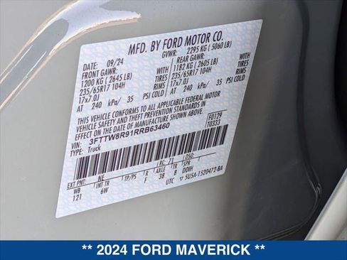 New 2024 Ford Maverick Tremor w/ Tremor Off-Road Package image 31