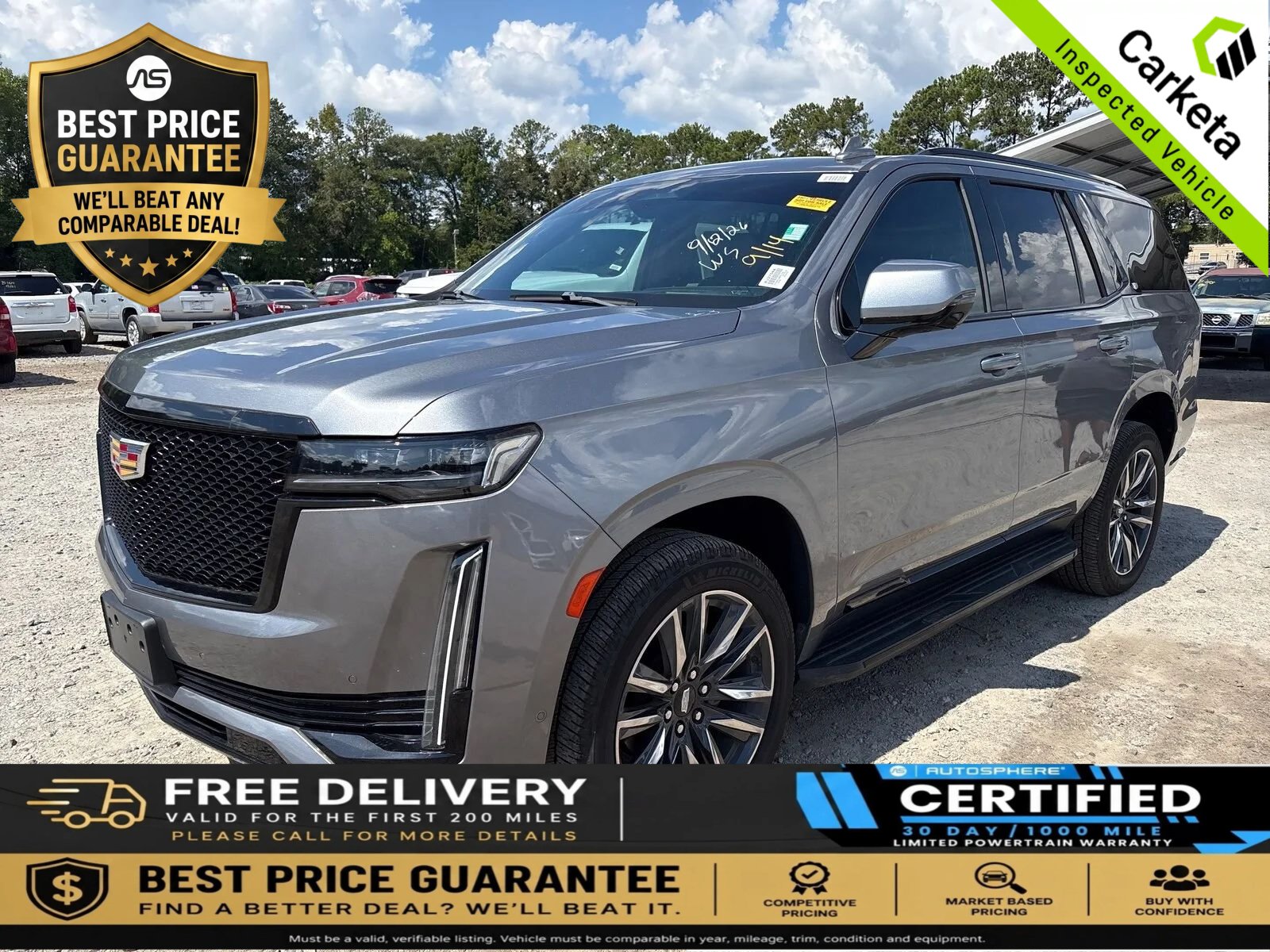 Used 2021 Cadillac Escalade Sport w/ Heavy-Duty Trailer Package AWD/4WD image 1