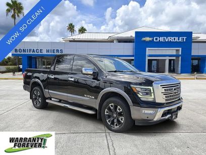 Used 2021 Nissan Titan Platinum Reserve w/ Moonroof Package