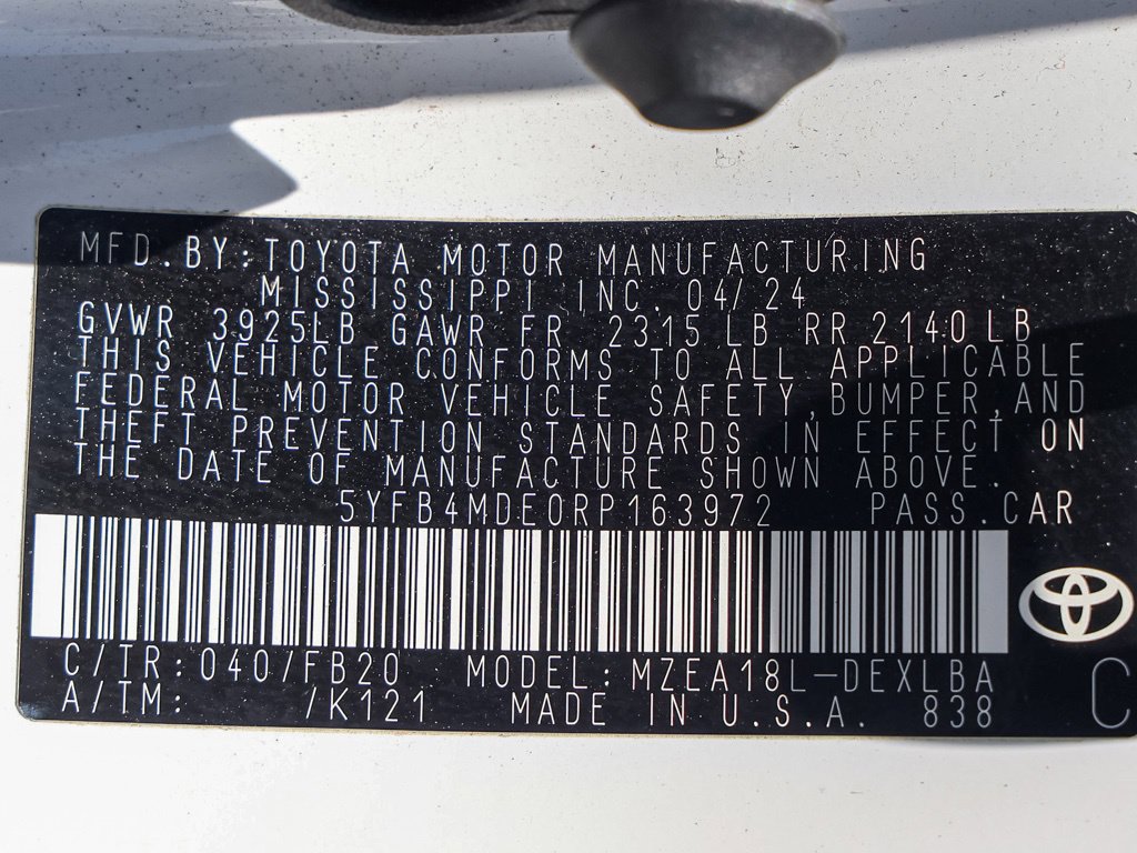 Used 2024 Toyota Corolla LE FWD image 33