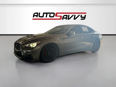 Used 2020 INFINITI Q50 Red Sport 400 w/ Proactive Package RWD image 3