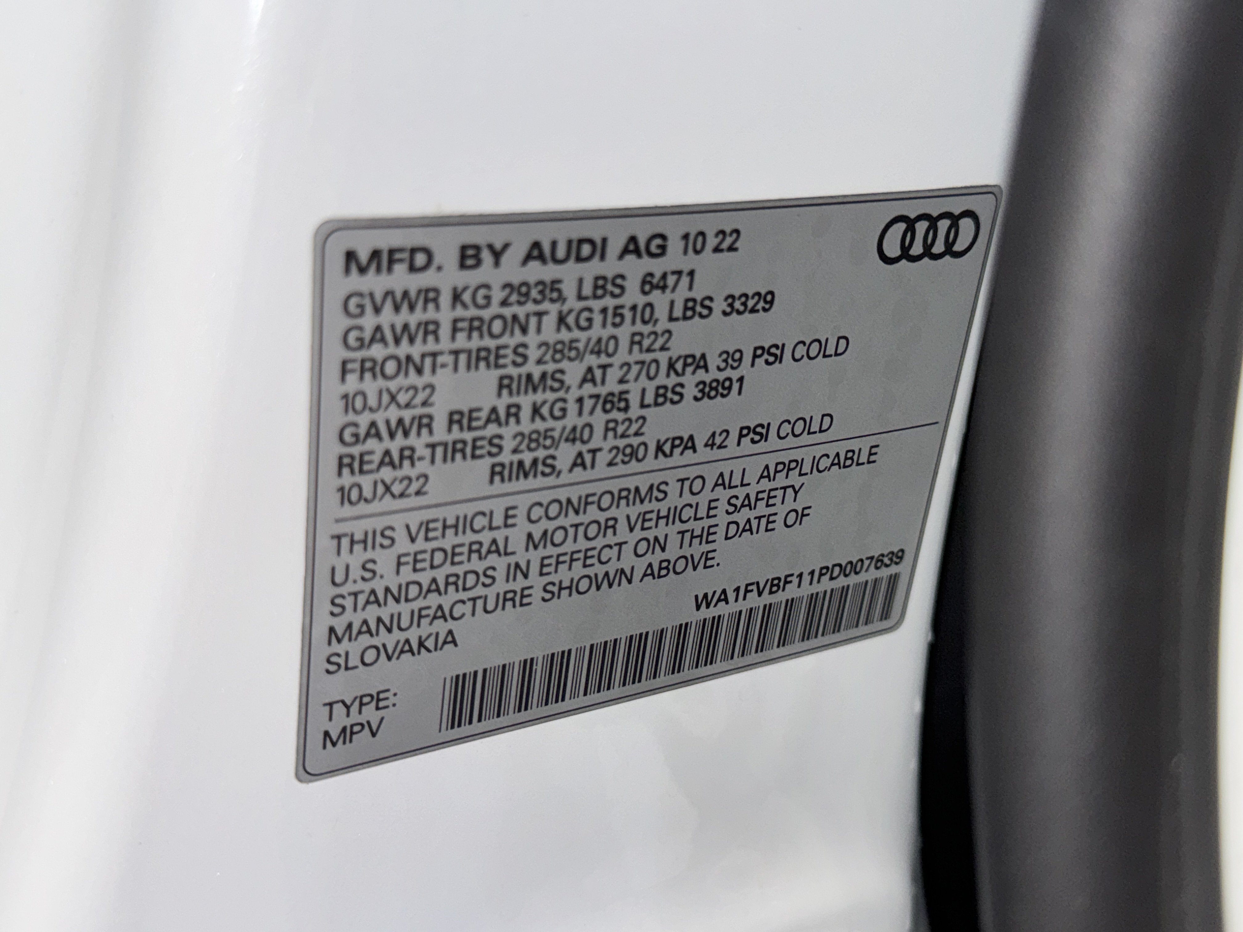 Used 2023 Audi Q8 Prestige AWD/4WD image 39
