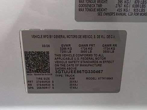 Used 2026 GMC Sierra 1500 AT4 w/ AT4 Premium Package AWD/4WD image 45