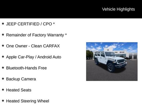 Used 2025 Jeep Wrangler Unlimited Rubicon AWD/4WD image 11