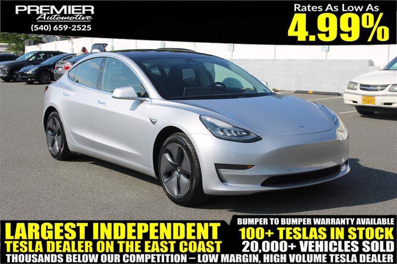 Used 2018 Tesla Model 3 Long Range AWD/4WD image 1