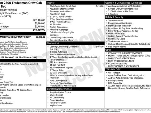New 2026 RAM 2500 Tradesman AWD/4WD image 38