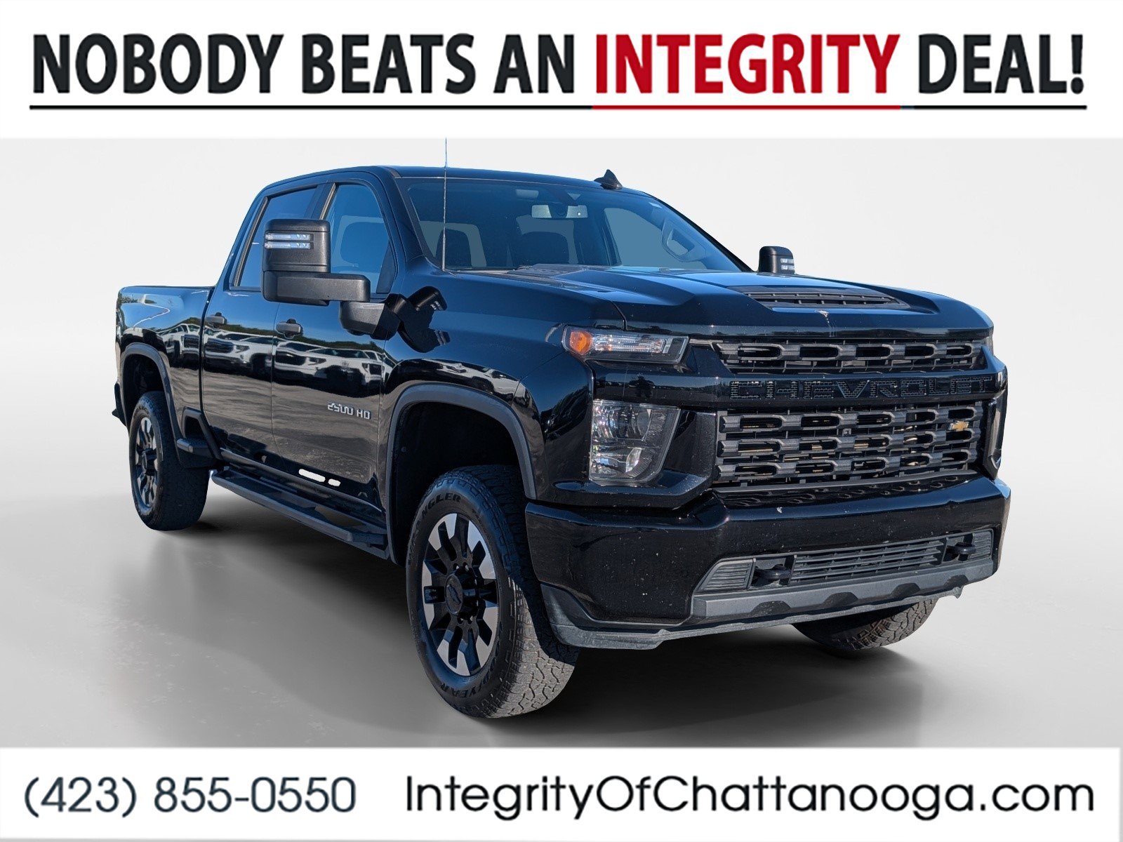 Used 2020 Chevrolet Silverado 2500 Custom w/ Custom Value Package AWD/4WD image 1