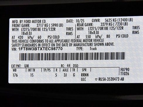 New 2026 Ford F350 XL image 16