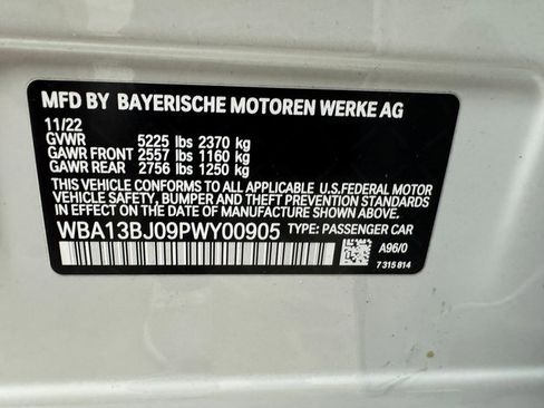 Certified 2023 BMW 530i xDrive 530i xDrive w/ Convenience Package image 31