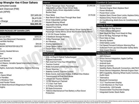 Certified 2024 Jeep Wrangler Unlimited Sahara AWD/4WD image 37