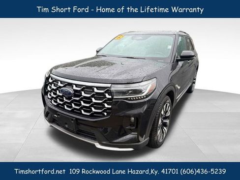 Used 2025 Ford Explorer Platinum w/ LUX Leather Package AWD/4WD image 3