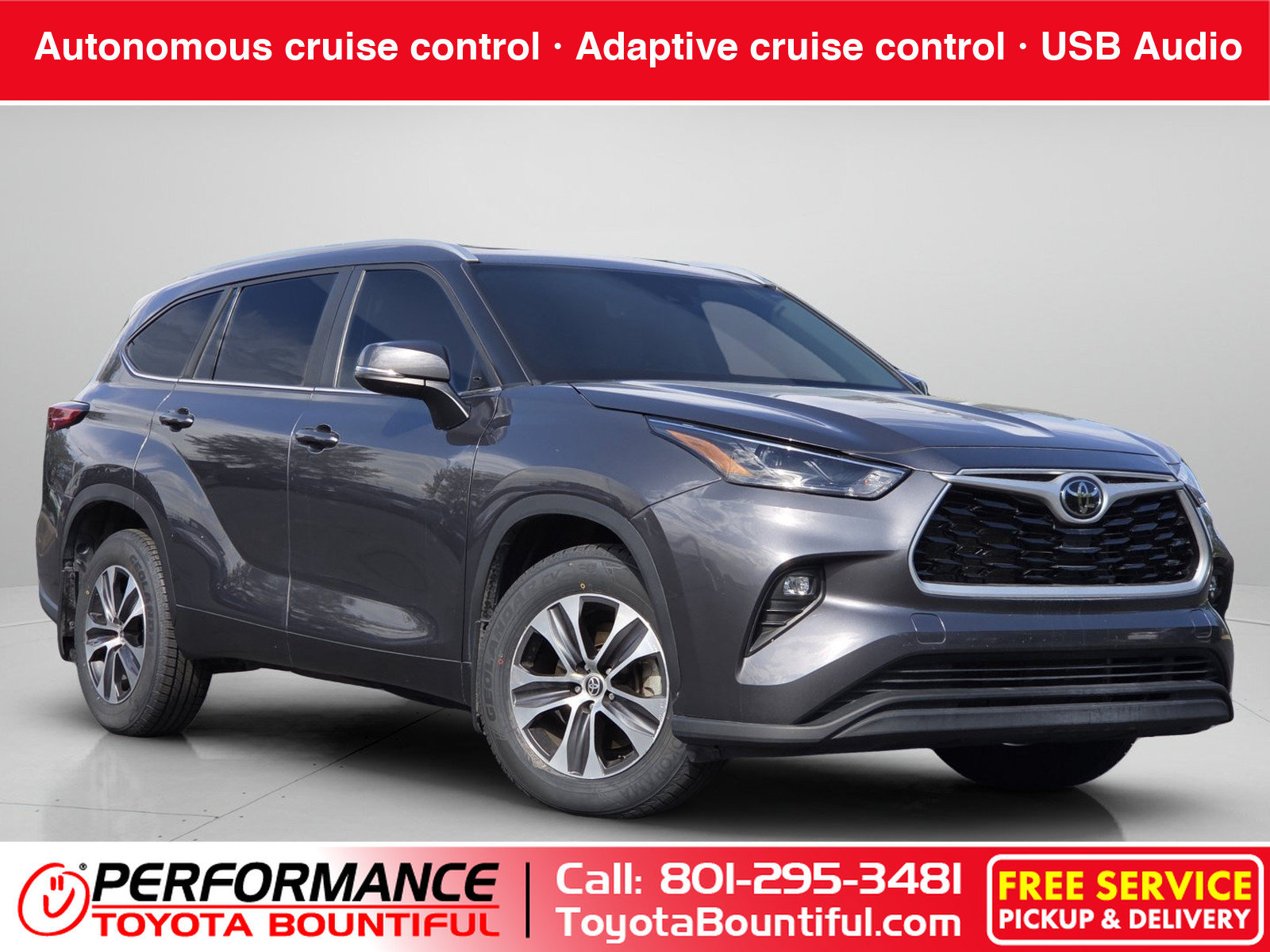 Used 2023 Toyota Highlander XLE AWD/4WD image 1