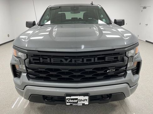 Used 2024 Chevrolet Silverado 1500 Custom w/ Dark Appearance Package AWD/4WD image 3