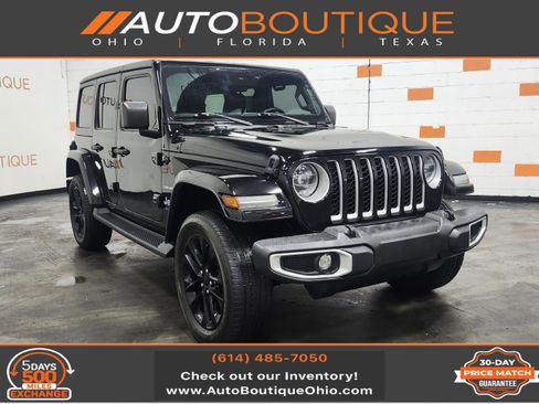 Used 2021 Jeep Wrangler Unlimited Sahara w/ Cold Weather Group image 1